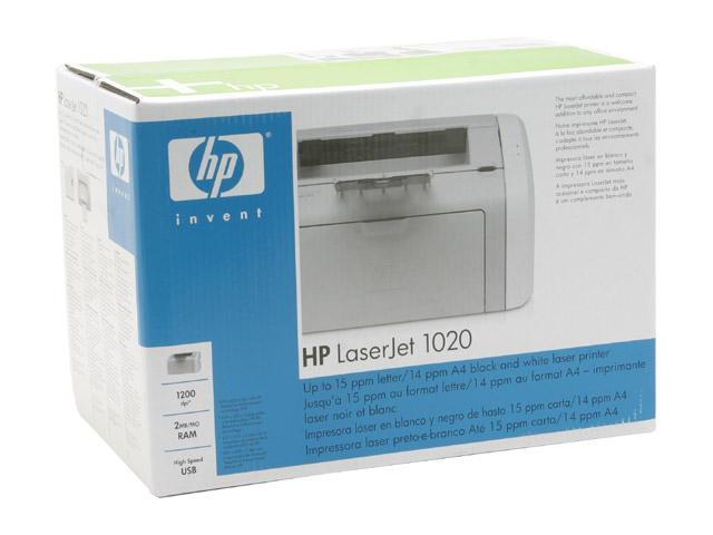 Minister Blot dynasty HP LaserJet 1020 Q5911A Personal Monochrome Laser Printer - Newegg.com