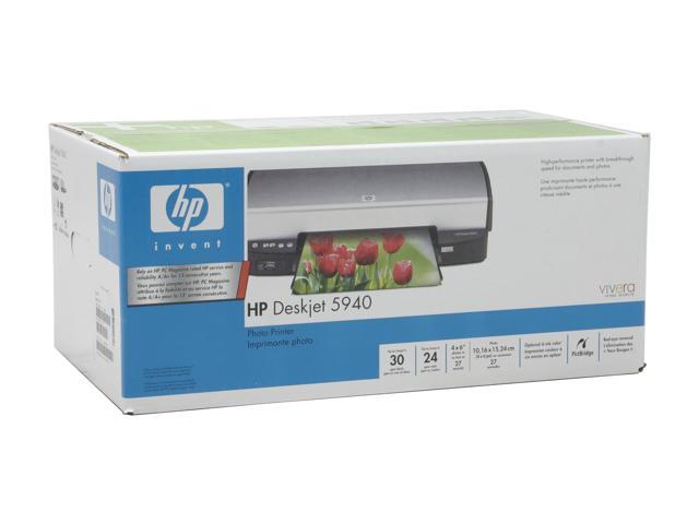 geweer materiaal Productief HP Deskjet 5940 C9017A#B1H Up to 30 ppm Black Print Speed Up to 4800  optimized dpi color and 1200 input dpi Color Print Quality USB InkJet Photo  Color Printer Inkjet Printers - Newegg.com