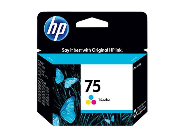 HP 75 Tri-color Inkjet Print Cartridge (CB337WN#140) - Newegg.com