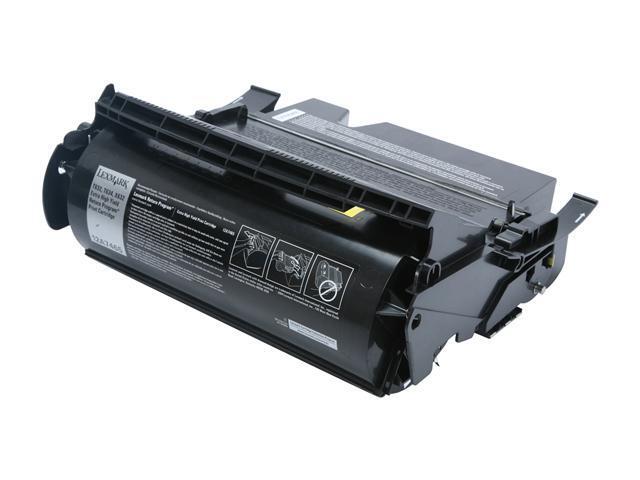 Lexmark 12a7465 Extra High Yield Return Program Toner Cartridge Black 