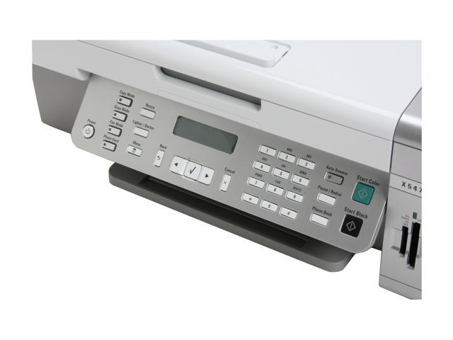 Lexmark X5470 Printer Driver For Windows 10 Open Box: LEXMARK X5470 22N0286 Ethernet (RJ-45) / USB InkJet MFC / All