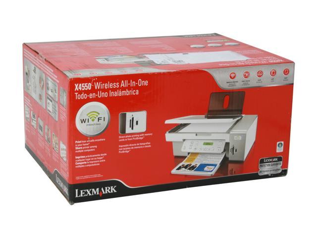 Мфу lexmark x4550 какой картридж