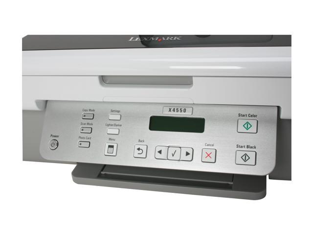 Мфу lexmark x4550 какой картридж