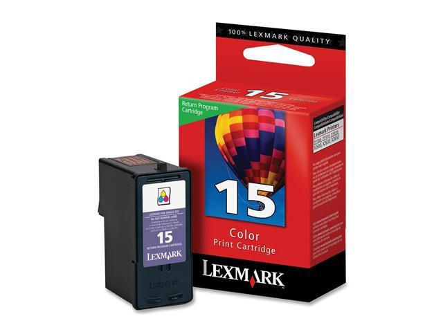 Lexmark 15 Return Program Ink Cartridge - Color