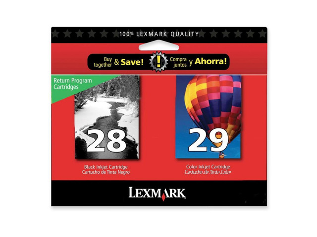 Lexmark 28/29 Ink Cartridge - Combo Pack - Black/Color - Newegg.com