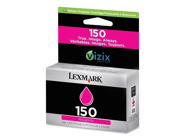 Lexmark 14N1609 150 Return Program Ink Cartridge for Multifunction Pro715, Pro915 Printers - Magenta