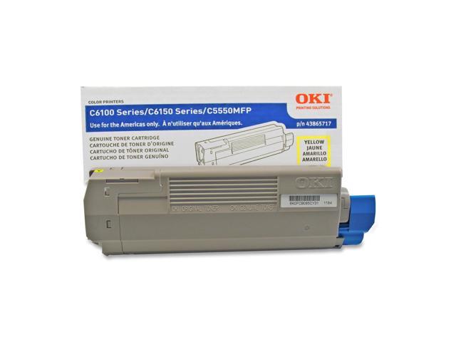 Oki Data Toner Cartridge Yellow Newegg Com