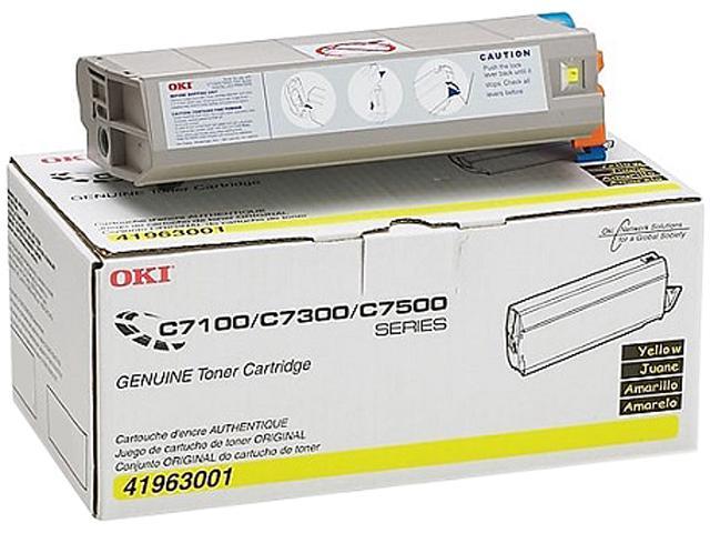 Oki Data Toner Cartridge Yellow Newegg Com