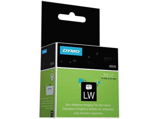 DYMO 30376 Thermal Hanging File Tab Inserts - 2 Rolls Of 260 Labels (9/16 X 2 Inches)