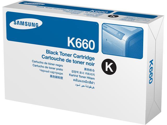 Samsung CLP-K660A Toner Cartridge - Black