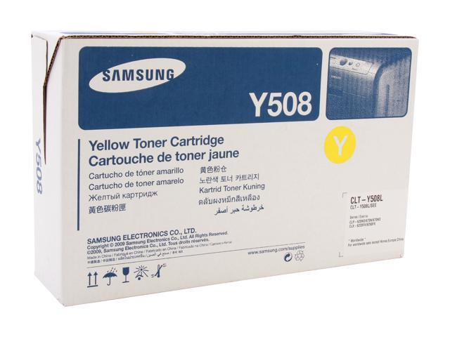 Samsung CLT-Y508L High Yield Toner Cartridge - Yellow