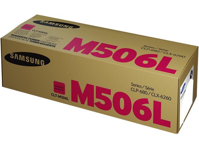 Samsung CLT-M506L High Yield Toner Cartridge - Magenta