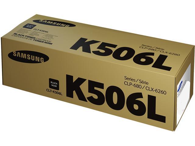 Samsung CLT-K506L High Yield Toner Cartridge - Black