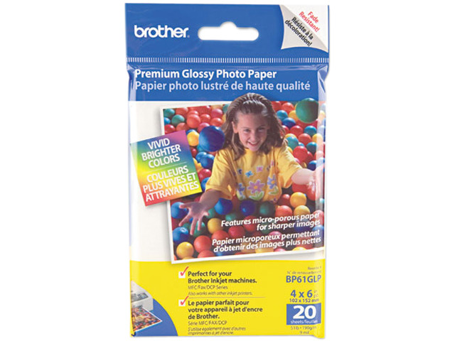 brother Innobella BP61GLP Premium Glossy Photo Paper - Newegg.com