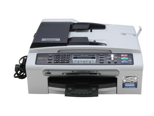 Brother All-In-One Inkjet Printer w/Fax Copier Scanner Photo Capture  MFC-240C