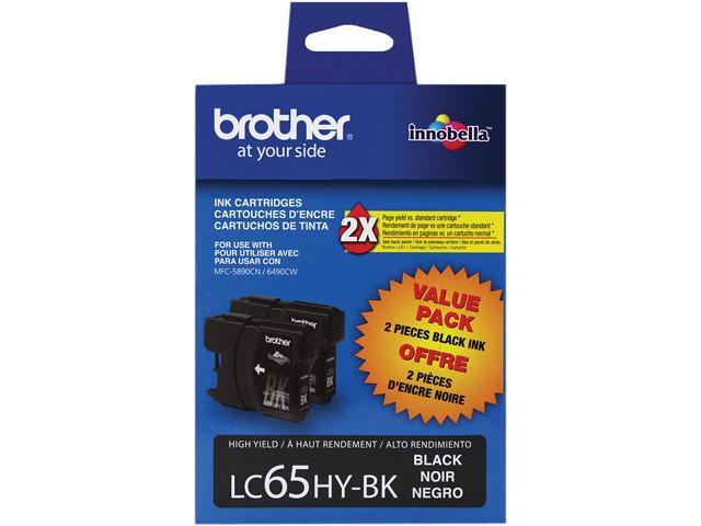 Brother LC652PKS High Yield Innobella Ink Cartridge - Dual Pack - Black