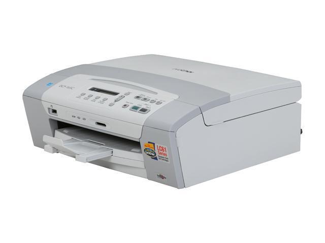 Brother DCP series DCP-165C Up to 33 ppm 6000 x 1200 dpi Color InkJet All-In-One Printer