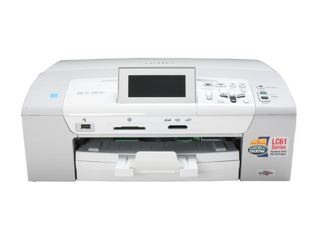 Brother DCP series DCP-385c Up to 30 ppm 6000 x 1200 dpi Color InkJet