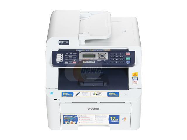 Brother Mfc Series Mfc 93cw Digital Color All In One Printer With Wireless Networking Newegg Com