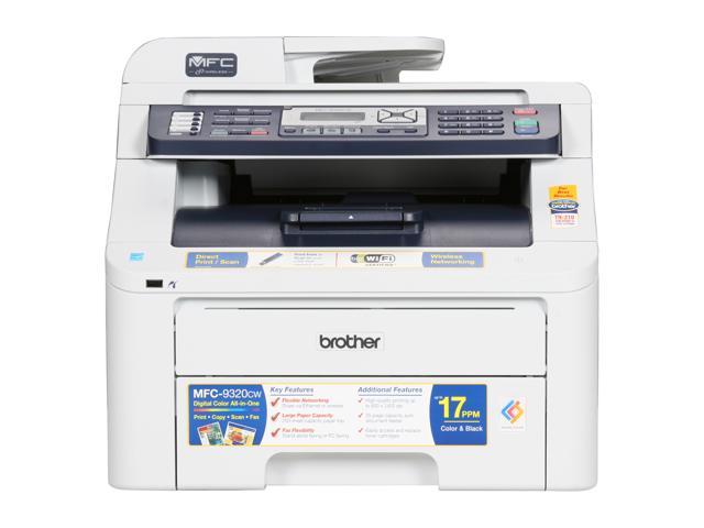 Brother Mfc Series Mfc 93cw Digital Color All In One Printer With Wireless Networking Newegg Com