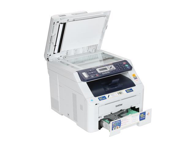 Brother Mfc Series Mfc 93cw Digital Color All In One Printer With Wireless Networking Newegg Com