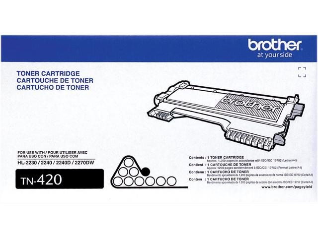 Photo 1 of Brother TN-420 Black Toner Cartridge, Standard