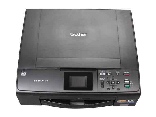 Brother Dcp Series Dcp J125 Usb Inkjet Mfc All In One Color Multifunction Printer 9832