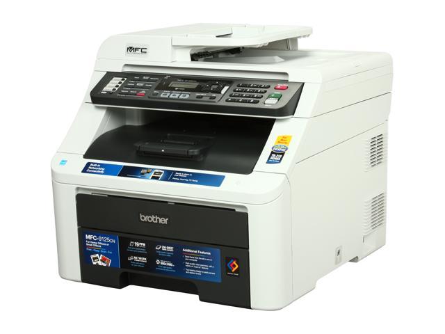 Brother MFC Series MFC-9125CN MFC / All-In-One Up to 19 ppm 600 x 2400 dpi Color Print Quality Color Ethernet (RJ-45) / USB Digital Color LED Printer