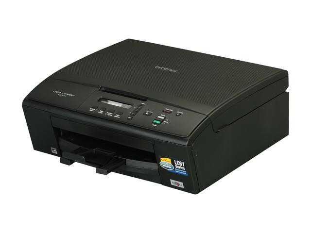 Brother DCP series DCP-J140W Up to 33 ppm Black Print Speed USB / Wi-Fi InkJet MFC / All-In-One Color Printer