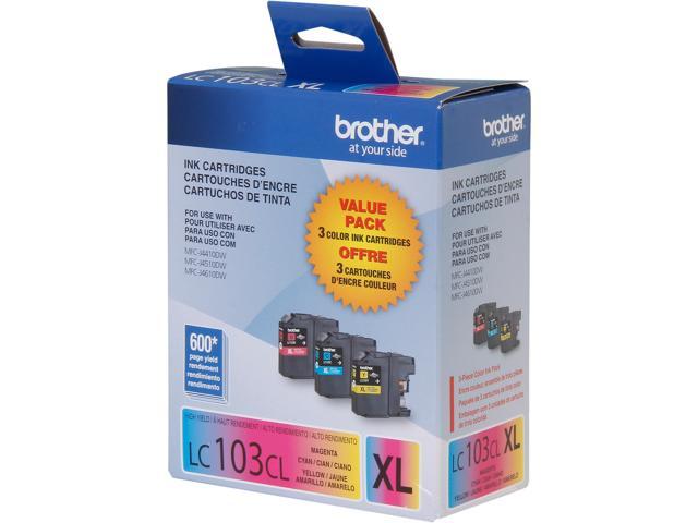 Brother LC1033PKS High Yield Innobella Ink Cartridge - Combo Pack - Cyan/Magenta/Yellow