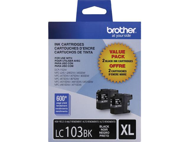 Brother LC1032PKS High Yield Innobella Ink Cartridge - Dual Pack - Black