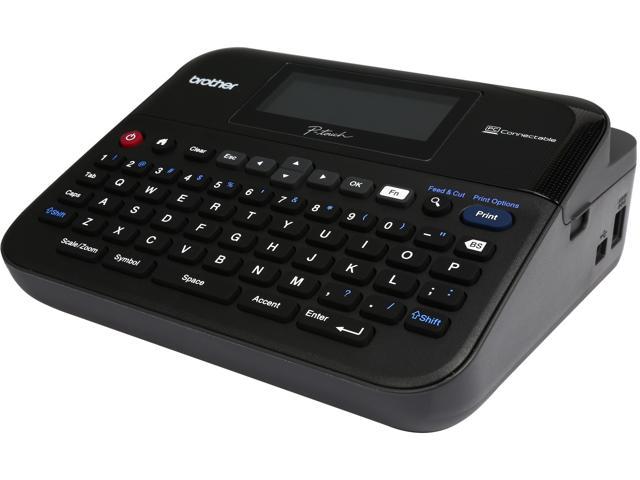 PTD600 Color Display, PC-Connectable Labeler Brother P-touch Label Maker 