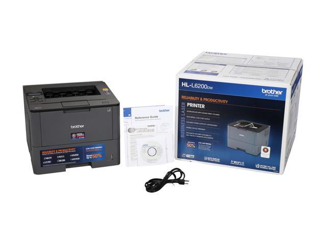 Brother HL-L6200DW Wireless Monochrome Laser Printer