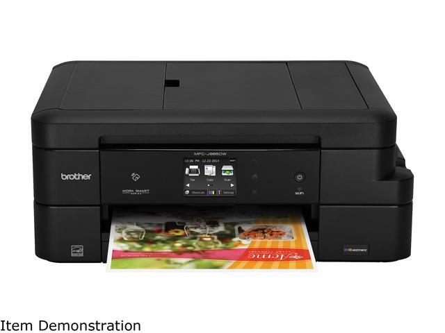 Brother MFC-J985DW Work Smart Color All-in-One Inkjet Printer with ...