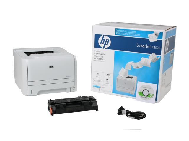 hp laserjet p2035 printing characters