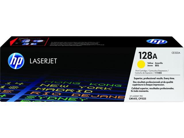 HP 128A LaserJet Toner Cartridge - Yellow