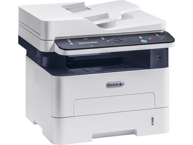 Xerox B205/NI Multifunction Printer, Print/Copy/Scan, Up to 31 ppm, Letter/Legal, PS/PCL, USB/Ethernet And Wireless, 110V