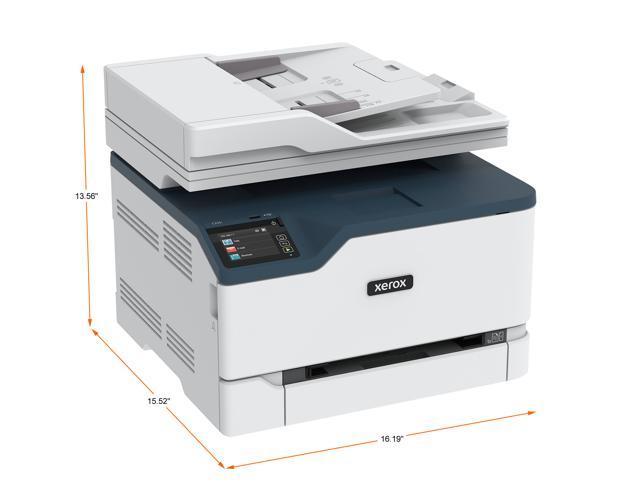 Xerox C235/DNI - Multifunction printer - color - laser - Letter A (216 x 279 mm)/A4 (210 x 297 mm) (original) - A4/Legal (media) - up to 24 ppm (printing) - 250 sheets - 33.6 Kbps- USB 2.0, LAN, Wi-Fi