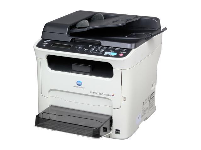 Konica Minolta magicolor 1690MF MFC / All-In-One Up to 20 ppm 1200 x 600 dpi Color Print Quality Color Ethernet (RJ-45) / USB Laser Printer