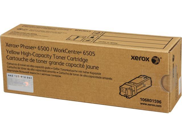 tocino arco casual Xerox 106R01596 High Yield Toner Cartridge - Yellow Toner Cartridges  (Genuine Brands) - Newegg.com