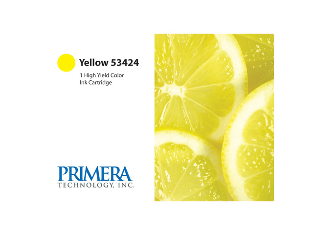 Originale Primera 53424 cartucce d'inchiostro (giallo, capacità 10,50 Originale Primera 53424 cartucce d'inchiostro (giallo, capacità 10,50