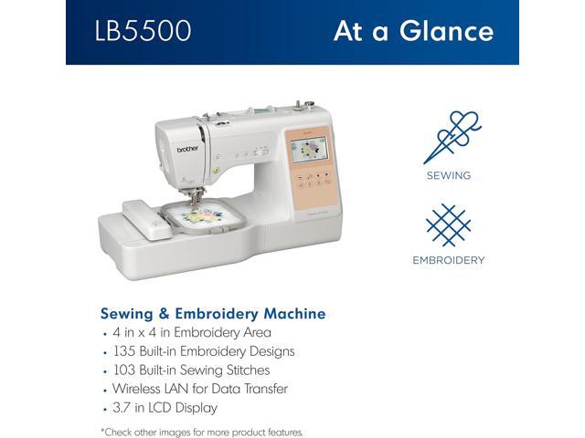 Brother LB5500 Combo Sewing & Embroidery Machine - Newegg.com