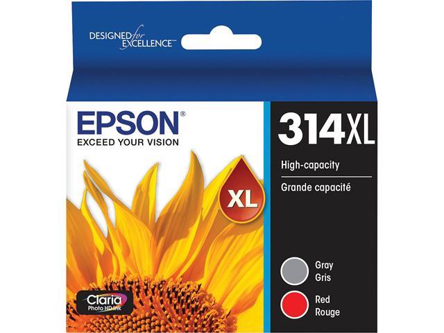 EPSON Claria Photo HD 314XL (T314XL922-S) Ink Cartridge; Gray / Red ...