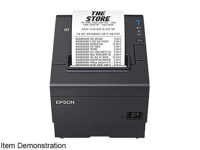 Epson Omnilink Tm T88vii C31cj57052 Single Station Thermal Receipt Printer 6299