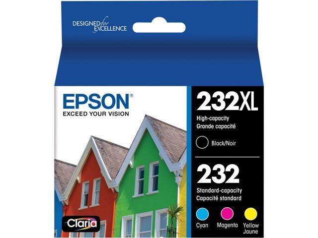 Epson - T232 Black and Color Combo Ink Cartridge - Newegg.com