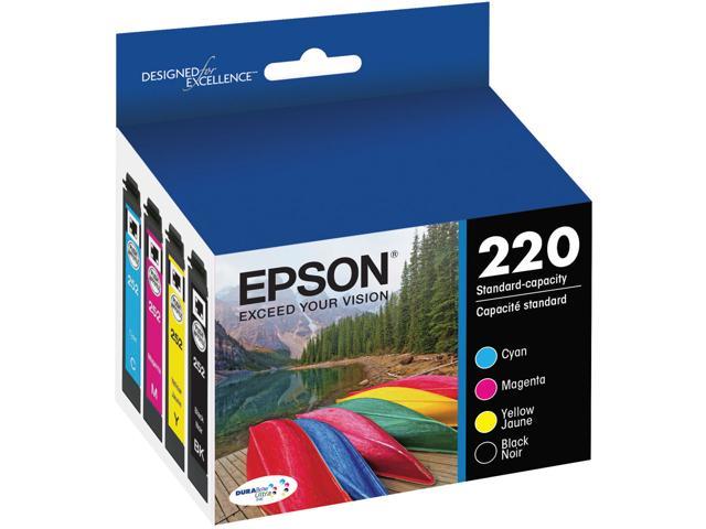 Photo 1 of Epson T220 DURABrite Ultra Black & Color Ink Cartridge Multi-Pack