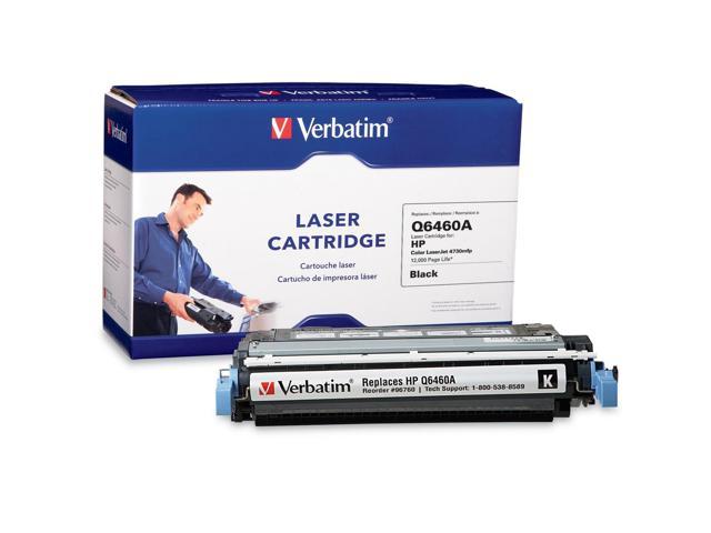 Verbatim 96760 Black HP Q6460A Replacement Laser Cartridge