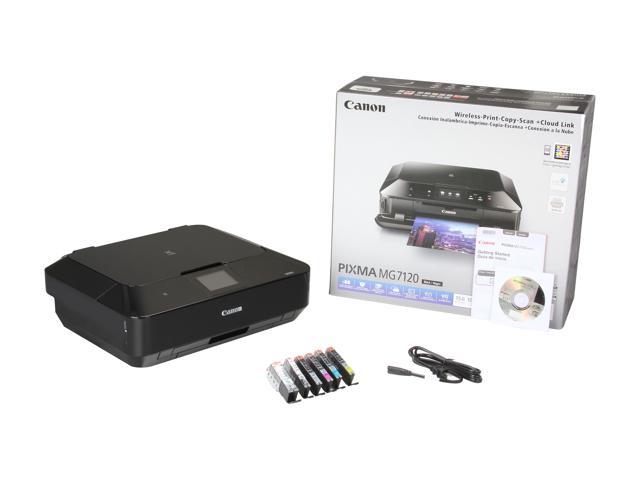 Canon PIXMA ESAT: Approx. 15.0 ipm Black Print Speed 9600 x 2400 dpi Print Quality Ethernet (RJ-45) / USB / InkJet MFC / All-In-One Color Black Photo Printer Inkjet