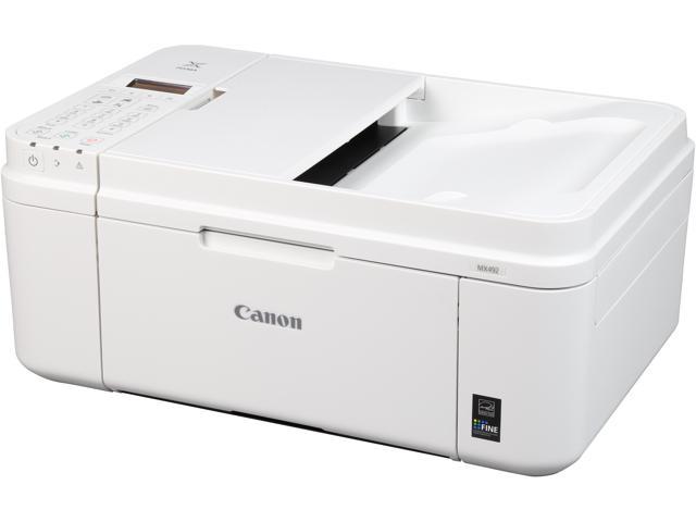 Canon PIXMA MX492 Wireless Inkjet Office All-in-One Printer, White