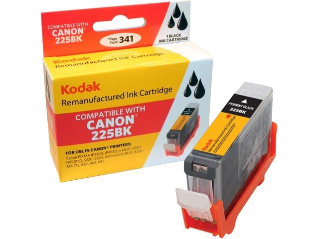 KODAK Remanufactured Ink Cartridge Compatible With Canon 225 / 225BK ...